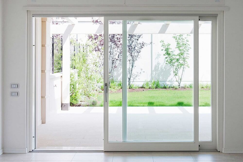 Installing the sliding door track system